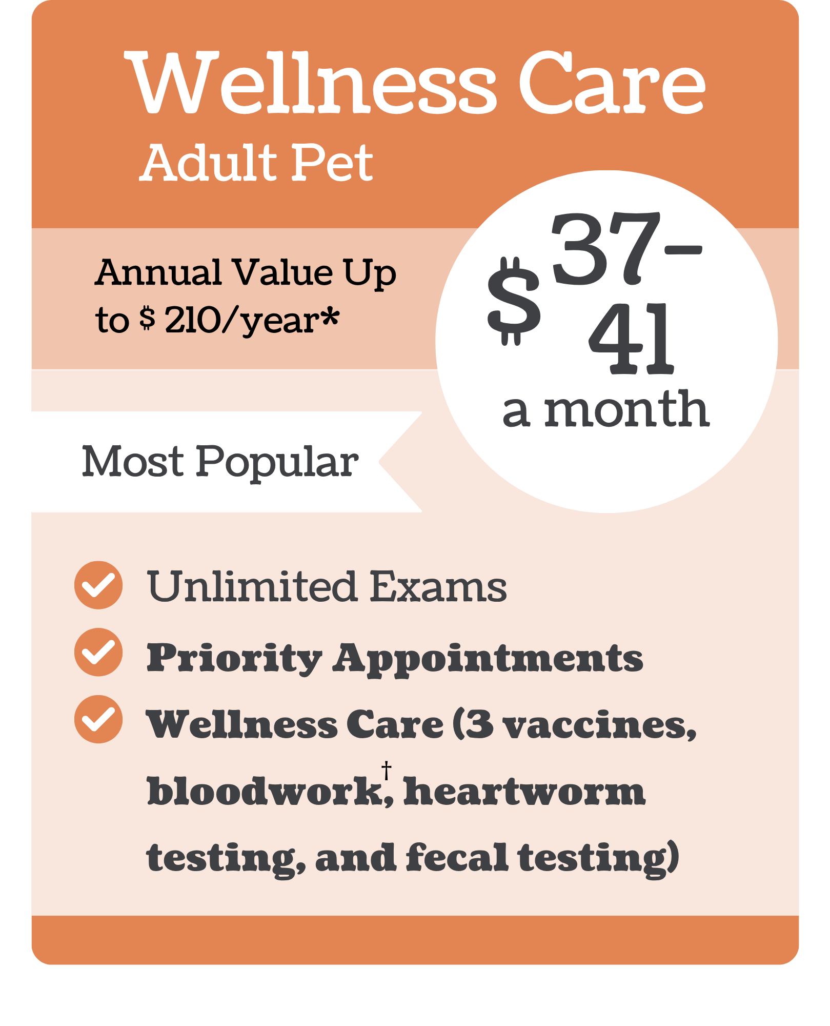 Rockmart Updated VIPet pricing wellness